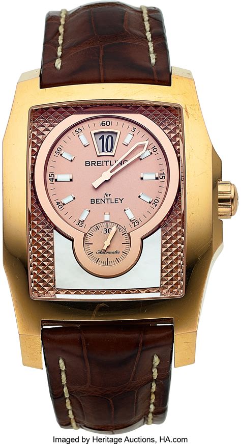 breitling bentley rose gold flying b|Breitling Bentley Flying B .